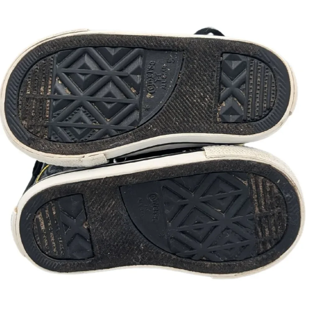 Converse Batman Chuck Taylor High Tops Size Toddler 5